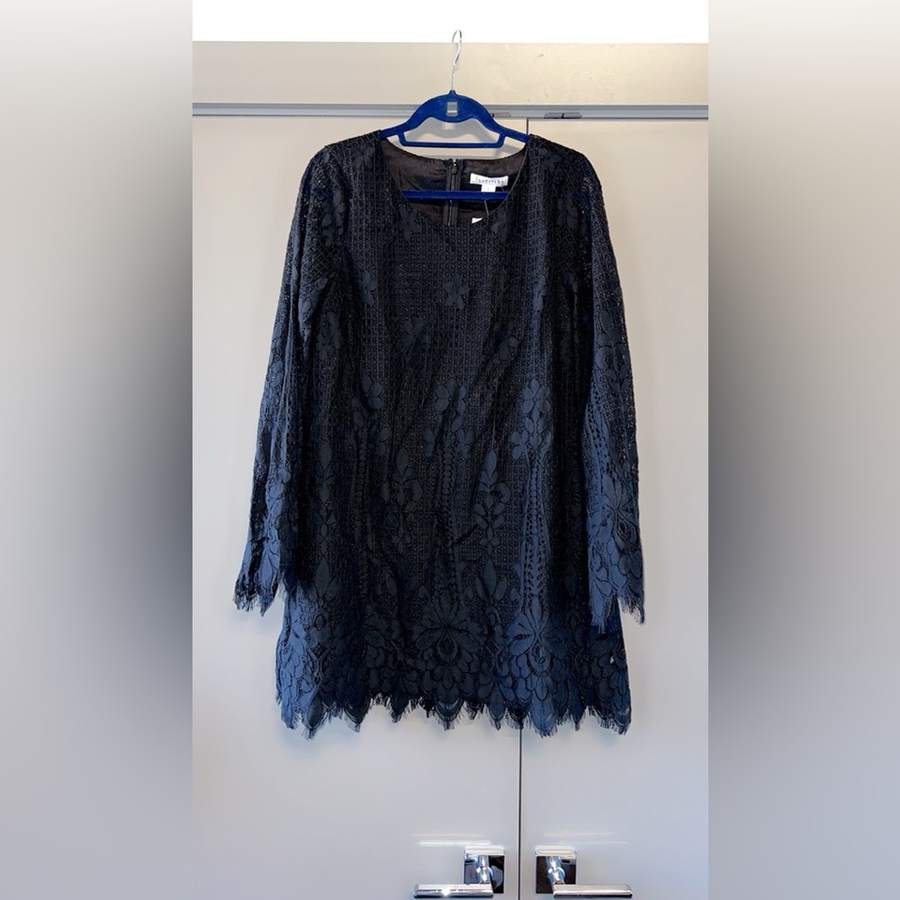 NWT Love Riche Black Lace Dress